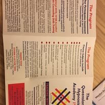 An early training brochure from the Queensland Academy of Hypnosis.