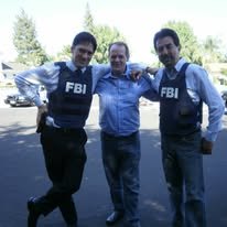 Rick Collingwood with Joe Montangna and Thomas Gibson of Criminal Minds - Los Angeles.