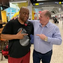 Rick Collingwood with Justin Tranz.