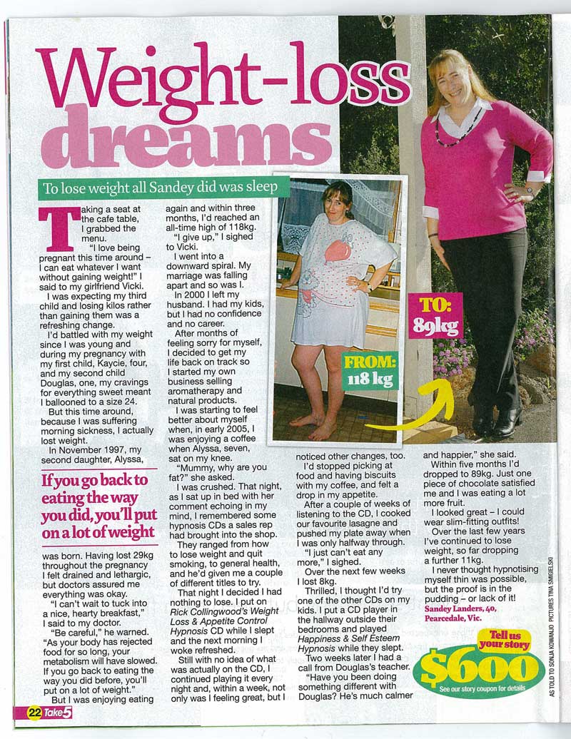 Rick Collingwood Article in Take 5 Magazine
